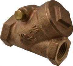 NIBCO - 3/8" Bronze Check Valve - Y-Pattern, FNPT x FNPT, 200 WOG - Strong Tooling