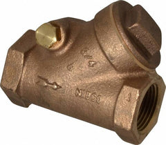 NIBCO - 3/4" Bronze Check Valve - Y-Pattern, FNPT x FNPT, 300 WOG - Strong Tooling