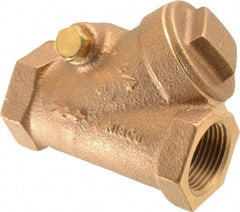 NIBCO - 3/4" Bronze Check Valve - Y-Pattern, FNPT x FNPT, 300 WOG - Strong Tooling