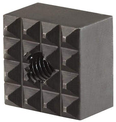 Jergens - Square Positioning Grippers Material: High Speed Steel Height (Inch): 3/8 - Strong Tooling