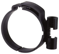 ZSI - 3/8" Rod, 1-1/8" Tube Diam, Cushion Clamp - Black, 150 Lb Capacity, Polyamide - Strong Tooling