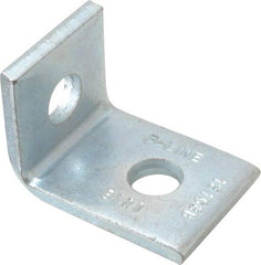 Cooper B-Line - Zinc Plated Carbon Steel 90° Strut Fitting - 1/2" Bolt, 2 Holes, Used with Cooper B Line Channel & Strut (All Sizes Except B62 & B72) - Strong Tooling