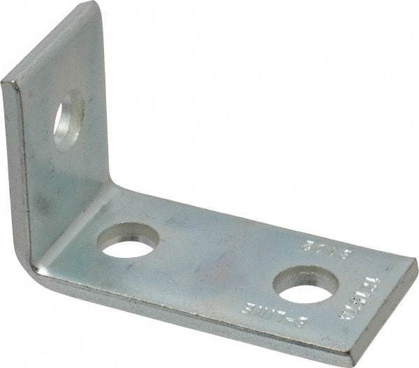 Cooper B-Line - Zinc Plated Carbon Steel 90° Strut Fitting - 1/2" Bolt, 3 Holes, Used with Cooper B Line Channel & Strut (All Sizes Except B62 & B72) - Strong Tooling