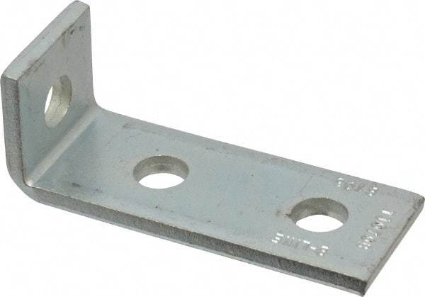 Cooper B-Line - Zinc Plated Carbon Steel 90° Strut Fitting - 1/2" Bolt, 3 Holes, Used with Cooper B Line Channel & Strut (All Sizes Except B62 & B72) - Strong Tooling