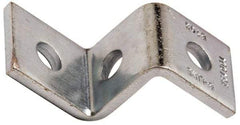 Cooper B-Line - Zinc Plated Carbon Steel Z Strut Fitting - 1/2" Bolt, 3 Holes, Used with Cooper B Line Channel & Strut (All Sizes Except B62 & B72) - Strong Tooling