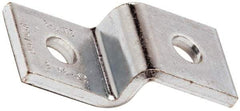 Cooper B-Line - Zinc Plated Carbon Steel Z Strut Fitting - 1/2" Bolt, 2 Holes, Used with Cooper B Line Channel & Strut (All Sizes Except B62 & B72) - Strong Tooling