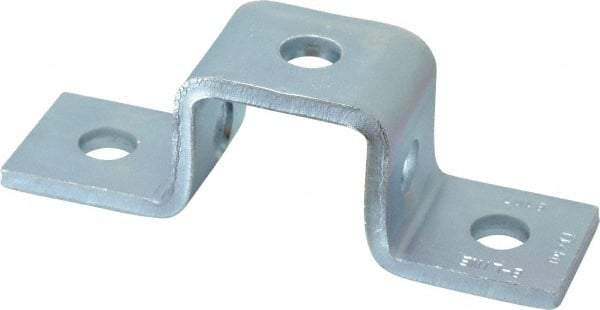 Cooper B-Line - Zinc Plated Carbon Steel Bracket Strut Fitting - 1/2" Bolt, 5 Holes, Used with Cooper B Line Channel & Strut (All Sizes Except B62 & B72) - Strong Tooling