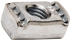 Cooper B-Line - 3/8" Rod, Zinc Plated Carbon Steel Channel Strut Nut with O Spring - 1100 Lb Capacity, 3/8" Bolt, 1 Hole, Used with Cooper B Line B11, B12, B22, B24, B26 & B32 Channel & Strut - Strong Tooling