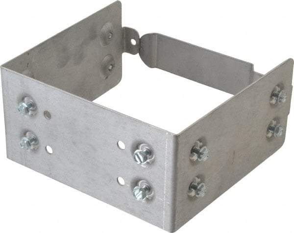 Cooper B-Line - 6 Inch Wide x 6 Inch High, Rectangular Raceway Connector Coupling - Gray, For Use with Lay In Wireways, Type 1 Screw Cover Wireway - Strong Tooling