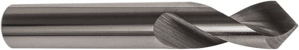 Precision Twist Drill - 3/16" Body Diam, 90°, 3" OAL, Solid Carbide Spotting Drill - Strong Tooling