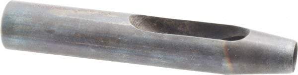 Made in USA - 7/16" Hollow Punch - 4" OAL, Steel - Strong Tooling