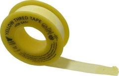 Federal Process - 1/2" Wide x 520" Long Gas Pipe Repair Tape - 3.8 mil Thick, -450 to 550°F, Yellow - Strong Tooling