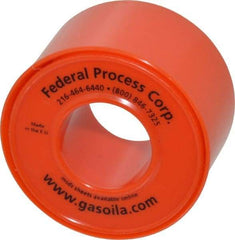 Federal Process - 1" Wide x 520" Long General Purpose Pipe Repair Tape - 3 mil Thick, -450 to 550°F, White - Strong Tooling