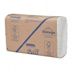 Scott - 1 Ply White Multi-Fold Paper Towels - 9-1/4" Wide - Strong Tooling