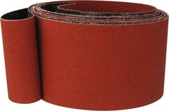 3M - 3" Wide x 132" OAL, 60 Grit, Ceramic Abrasive Belt - Ceramic, Medium, Coated, YF Weighted Cloth Backing, Wet/Dry, Series 777F - Strong Tooling