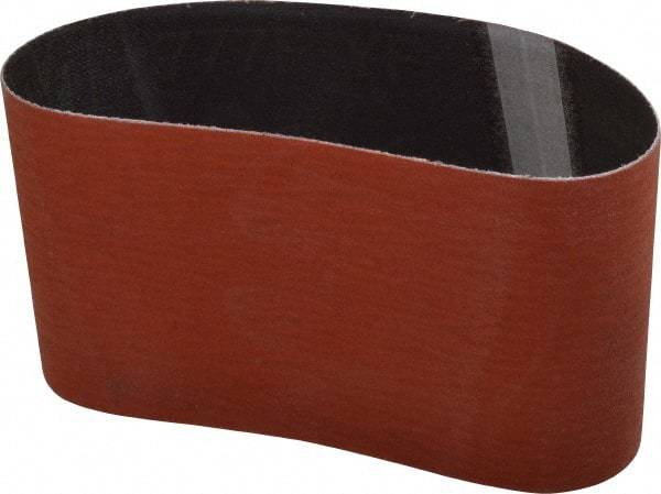 3M - 9" Wide x 60" OAL, 80 Grit, Ceramic Abrasive Belt - Ceramic, Medium, Coated, Y Weighted Cloth Backing, Wet/Dry, Series 777F - Strong Tooling