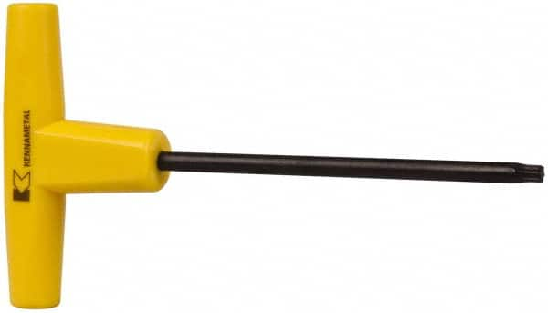 Kennametal - T25 Torx Drive, T Handle Driver for Indexable Slotting Cutter - Compatible with Cartridge Screws - Strong Tooling