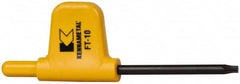 Kennametal - T10 Torx Drive, Flag Handle Driver for Indexable Tools - Strong Tooling