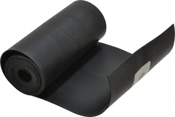 Made in USA - 1/32" Thick x 4" Wide x 60" Long, Neoprene Rubber Strip - Stock Length, 40 Shore A Durometer, 1,000 to 1,200 psi Tensile Strength, -40 to 212°F, Black - Strong Tooling