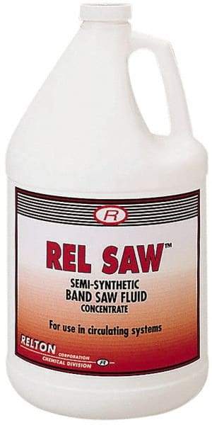 Relton - Rel Saw, 55 Gal Drum Sawing Fluid - Semisynthetic, For Cleaning - Strong Tooling