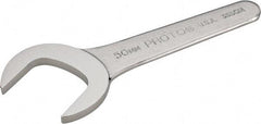 Proto - 50mm Standard Service Open End Wrench - 8-1/2" OAL, Single End, Satin Finish, 30° Head Angle - Strong Tooling