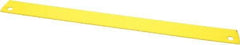 Starrett - 12" Long, 10 Teeth per Inch, Bi-Metal Power Hacksaw Blade - Toothed Edge, 1-1/8" Wide x 0.05" Thick - Strong Tooling