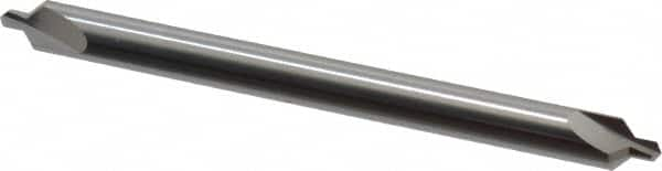 Hertel - #4 Plain Cut 90° Incl Angle Solid Carbide Combo Drill & Countersink - Strong Tooling