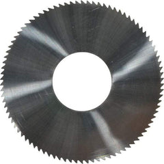 Made in USA - 1-3/4" Diam x 0.02" Blade Thickness x 5/8" Arbor Hole Diam, 90 Tooth Slitting and Slotting Saw - Arbor Connection, Solid Carbide, Concave Ground - Strong Tooling