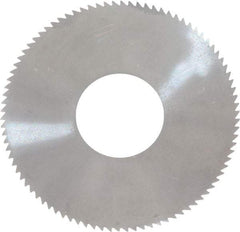 Made in USA - 1-3/4" Diam x 0.025" Blade Thickness x 5/8" Arbor Hole Diam, 90 Tooth Slitting and Slotting Saw - Arbor Connection, Solid Carbide, Concave Ground - Strong Tooling