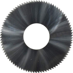 Made in USA - 1-3/4" Diam x 0.051" Blade Thickness x 5/8" Arbor Hole Diam, 90 Tooth Slitting and Slotting Saw - Arbor Connection, Solid Carbide, Concave Ground - Strong Tooling