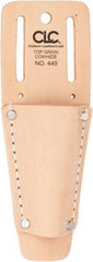 CLC - 1 Pocket Knife Holster - Leather, Tan - Strong Tooling