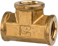 Parker - Hose I.D. x MNPTF End Connection Brass Truck Valve - 3.73" OAL, 3/4 x 3/8" Pipe - Strong Tooling