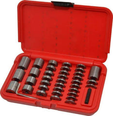 SPI - 36 Piece, 0.05 to 1", Steel Spacer Block Set - Round, 0.0001" Tolerance - Strong Tooling