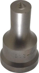 Cleveland Steel Tool - 5/8 Inch Diameter Round Ironworker Punch - 1-1/16 Inch Body Diameter, 1-7/32 Inch Head Diameter, 2-1/8 Inch Overall Length - Strong Tooling