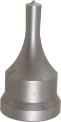 Cleveland Steel Tool - 5/16 Inch Diameter Round Ironworker Punch - 1-1/16 Inch Body Diameter, 1.24 Inch Head Diameter, 2-3/16 Inch Overall Length - Strong Tooling