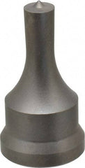 Cleveland Steel Tool - 7/16 Inch Diameter Round Ironworker Punch - 1-1/16 Inch Body Diameter, 1.24 Inch Head Diameter, 2-3/16 Inch Overall Length - Strong Tooling