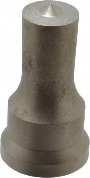 Cleveland Steel Tool - 3/4 Inch Diameter Round Ironworker Punch - 1-1/16 Inch Body Diameter, 1.24 Inch Head Diameter, 2-3/16 Inch Overall Length - Strong Tooling