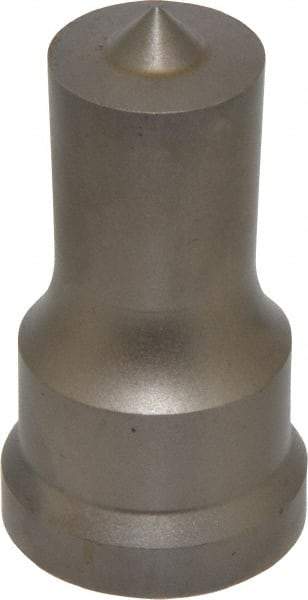 Cleveland Steel Tool - 15/16 Inch Diameter Round Ironworker Punch - 1-7/32 Inch Body Diameter, 1-3/8 Inch Head Diameter, 2-3/8 Inch Overall Length - Strong Tooling