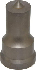 Cleveland Steel Tool - 15/16 Inch Diameter Round Ironworker Punch - 1-7/32 Inch Body Diameter, 1-3/8 Inch Head Diameter, 2-3/8 Inch Overall Length - Strong Tooling