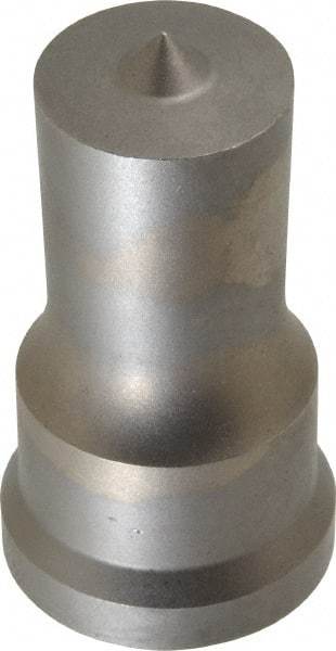 Cleveland Steel Tool - 1 Inch Diameter Round Ironworker Punch - 1-7/32 Inch Body Diameter, 1-3/8 Inch Head Diameter, 2-3/8 Inch Overall Length - Strong Tooling