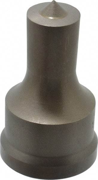 Cleveland Steel Tool - 7/8 Inch Diameter Round Ironworker Punch - 1-17/32 Inch Body Diameter, 1-11/16 Inch Head Diameter, 2-11/16 Inch Overall Length - Strong Tooling