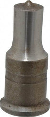 Cleveland Steel Tool - 5/8 Inch Diameter Round Ironworker Punch - 1 Inch Body Diameter, 1-3/16 Inch Head Diameter, 2-7/16 Inch Overall Length - Strong Tooling