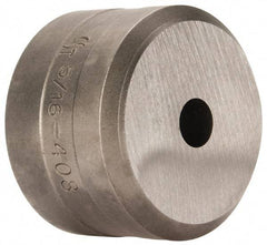 Cleveland Steel Tool - 5/16 Inch Diameter Round Ironworker Die - 1-1/2 Inch Head Diameter, 1 Inch Head Height - Strong Tooling