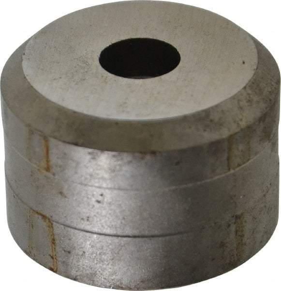 Cleveland Steel Tool - 7/16 Inch Diameter Round Ironworker Die - 1-1/2 Inch Head Diameter, 1 Inch Head Height - Strong Tooling