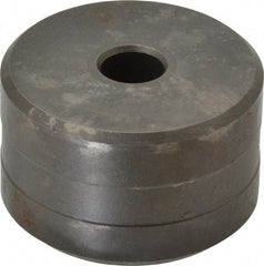 Cleveland Steel Tool - 9/32 Inch Diameter Round Ironworker Die - 1-13/16 Inch Head Diameter, 1-1/8 Inch Head Height - Strong Tooling