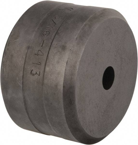 Cleveland Steel Tool - 5/16 Inch Diameter Round Ironworker Die - 1-13/16 Inch Head Diameter, 1-1/8 Inch Head Height - Strong Tooling