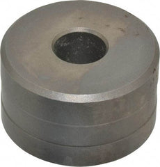 Cleveland Steel Tool - 15/32 Inch Diameter Round Ironworker Die - 1-13/16 Inch Head Diameter, 1-1/8 Inch Head Height - Strong Tooling