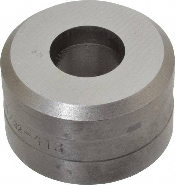 Cleveland Steel Tool - 25/32 Inch Diameter Round Ironworker Die - 1-13/16 Inch Head Diameter, 1-1/8 Inch Head Height - Strong Tooling