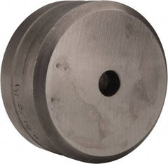 Cleveland Steel Tool - 5/16 Inch Diameter Round Ironworker Die - 2 Inch Head Diameter, 1 Inch Head Height - Strong Tooling