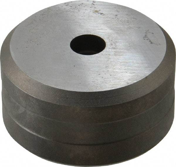 Cleveland Steel Tool - 13/32 Inch Diameter Round Ironworker Die - 2 Inch Head Diameter, 1 Inch Head Height - Strong Tooling